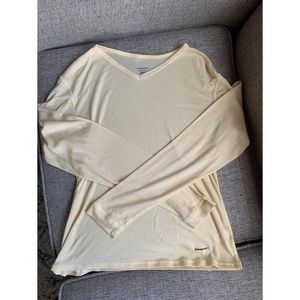 Patagonia Long-Sleeve T (Yellow, Size M)